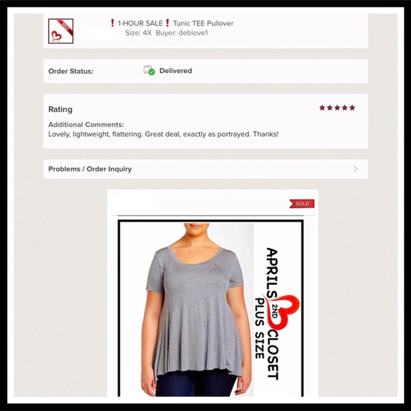 GREY TUNIC SHORT SLEEVES TEE T-SHIRT KNIT TOP A2C - Picture 5 of 8